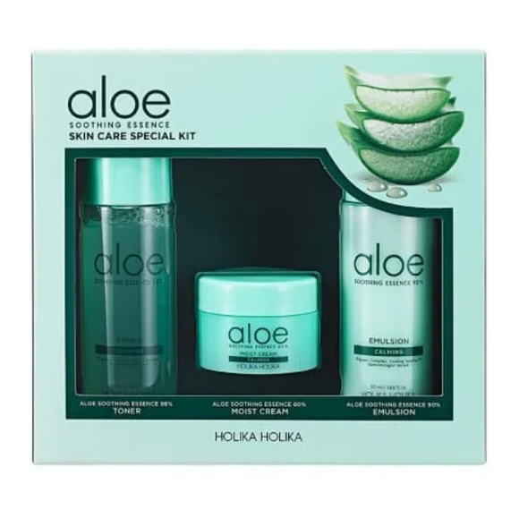 Holika Holika Other - Holika Holika Aloe Soothing Essence Skincare Set